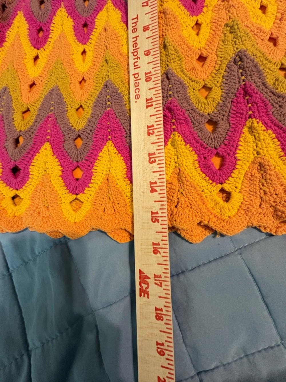 Free People Colorful Crochet Mini Skirt - Picture 5 of 12